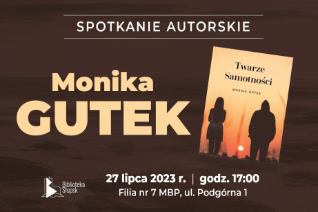 Spotkanie autorskie z Moniką Gutek, z książką 