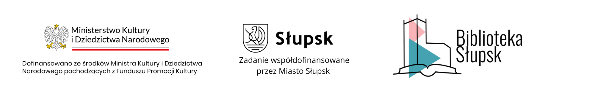 loga - "Z Biblioteką do Kultury" - cykl warsztat&oacute;w edukacyjnych - Teatr Tęcza