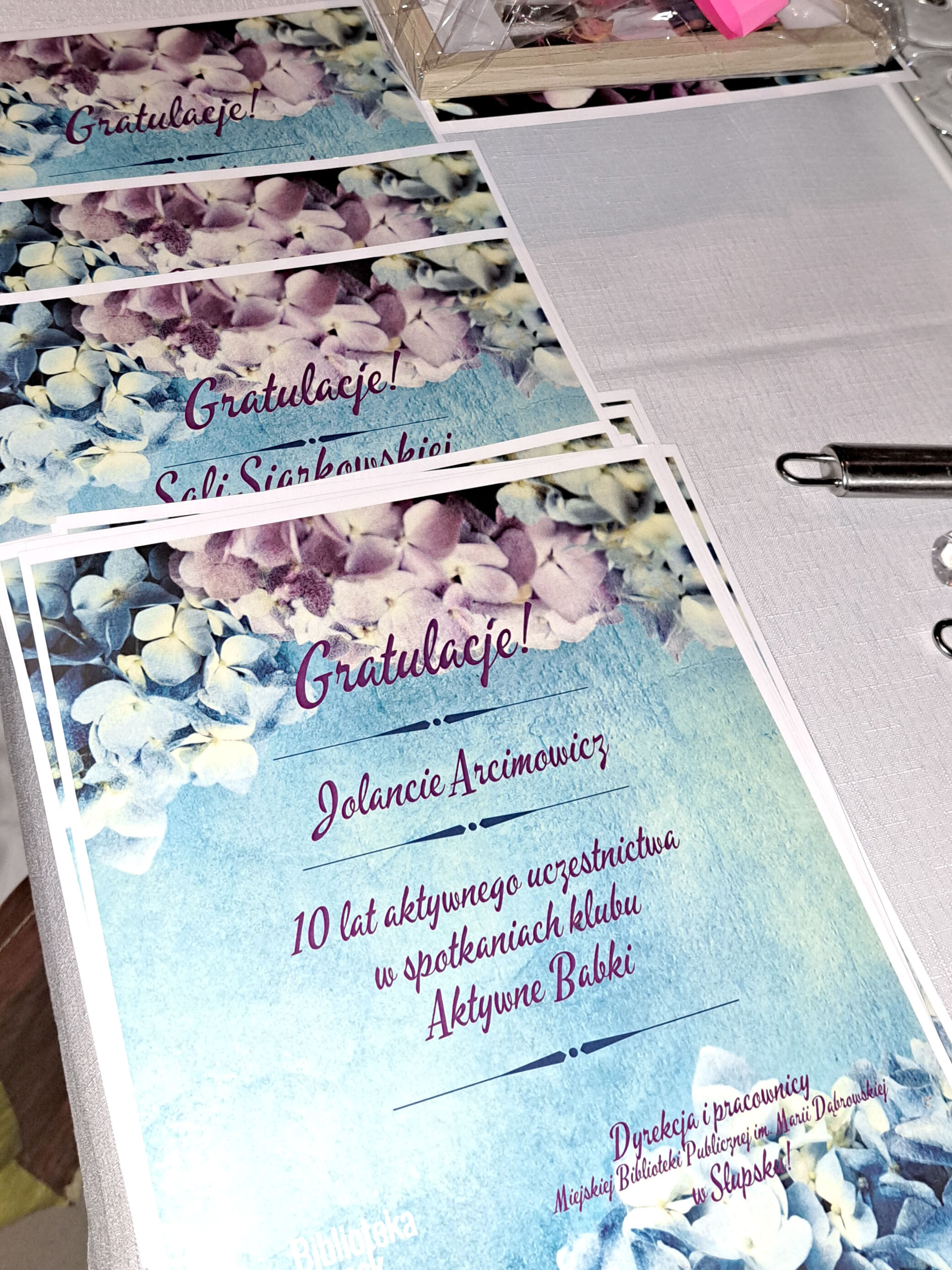 10-lecia klubu seniora Aktywne Babki