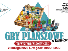 Gry planszowe w Bibliotece!
