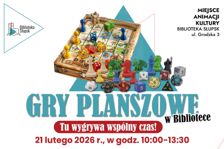 Gry planszowe w Bibliotece!