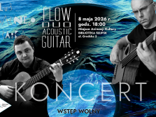 Koncert formacji „Flow Duo” w Klubie Czarnego Krążka