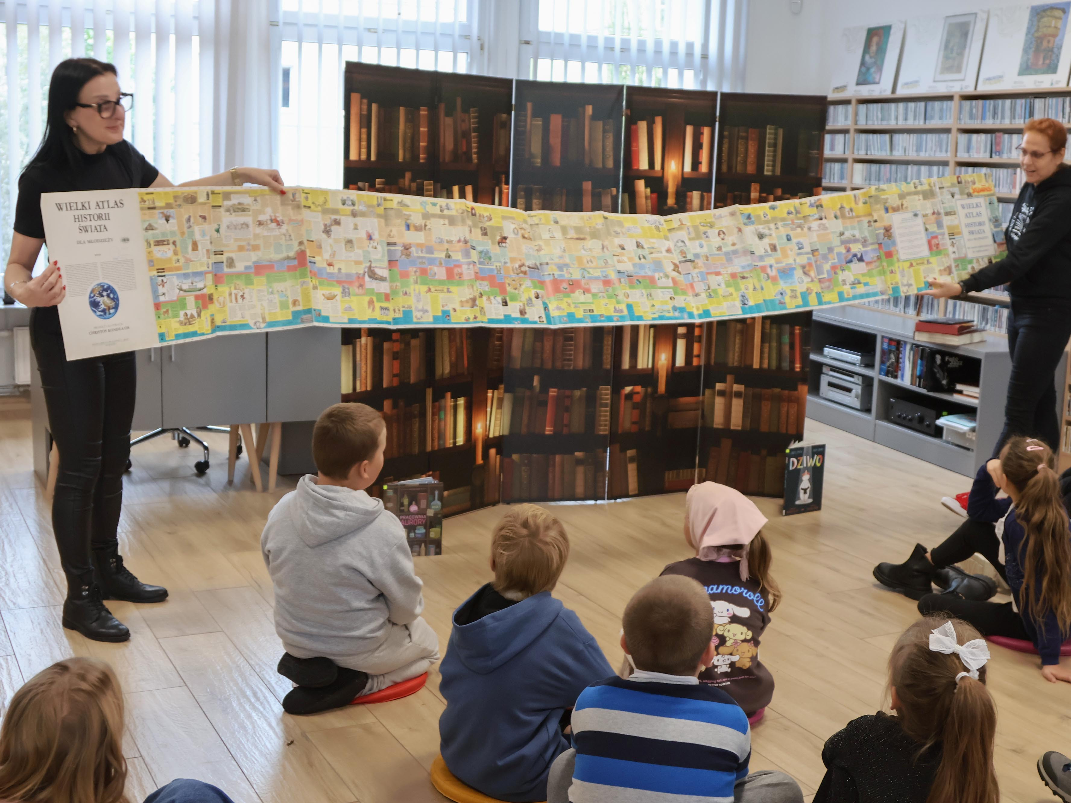 Spotkania literacko-historyczne o historii biblioteki na podstawie wybranych baśni i legend