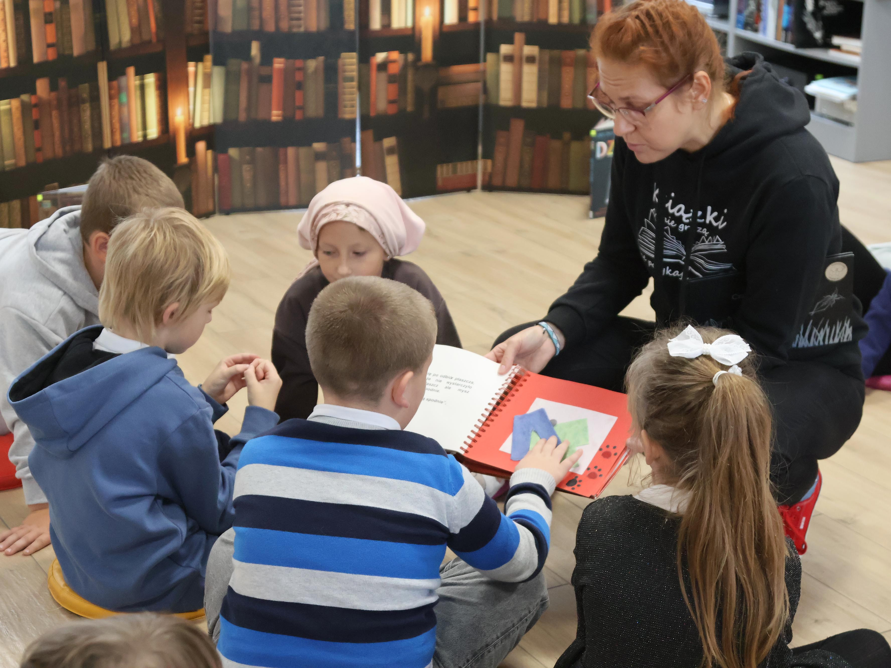 Spotkania literacko-historyczne o historii biblioteki na podstawie wybranych baśni i legend