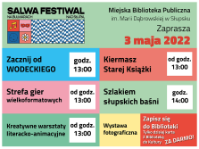 plakat informacyjny dot. Salwa Festiwal