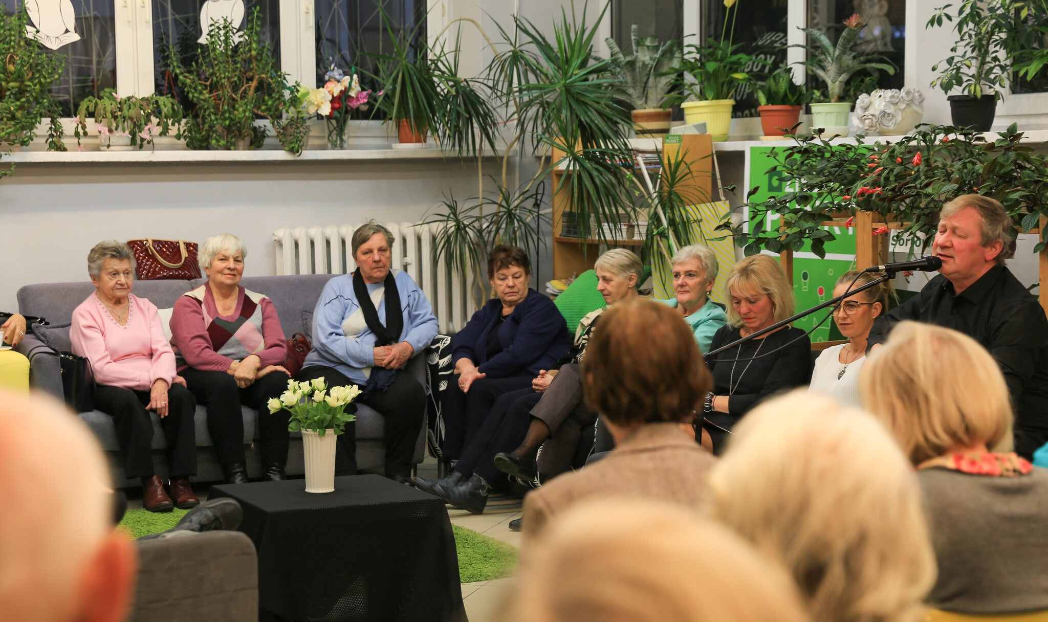 Wernisaż obrazów słupszczanina Grzegorza Liany