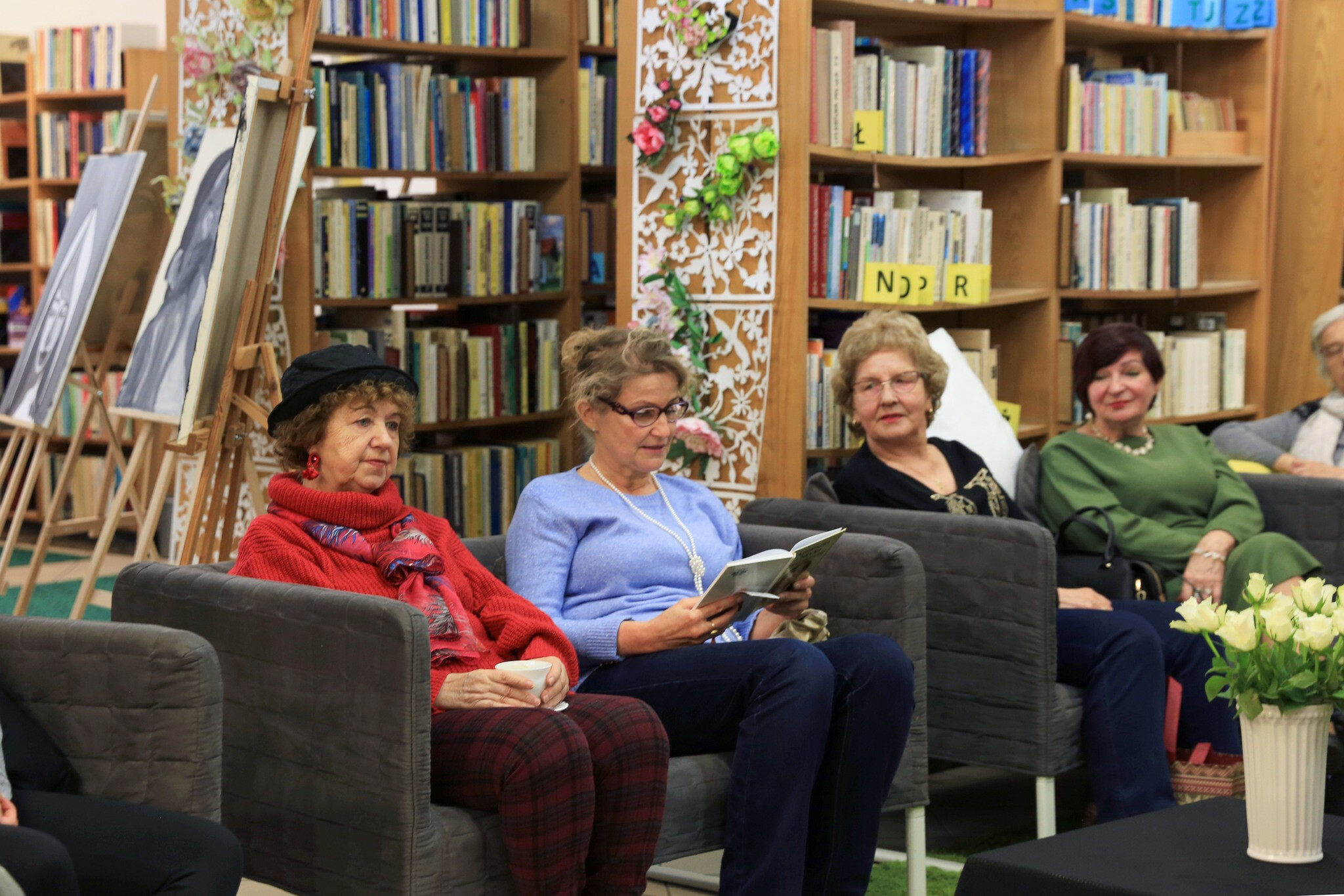 Wernisaż obrazów słupszczanina Grzegorza Liany