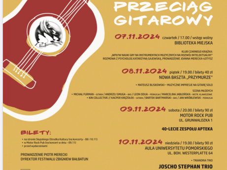 16 Jesienny Przeciąg Gitarowy - spotkanie w Bibliotece!