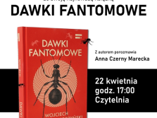 plakat informacyjny dot. spotkania z Wojciechem Chamier-Gliszczyńskim