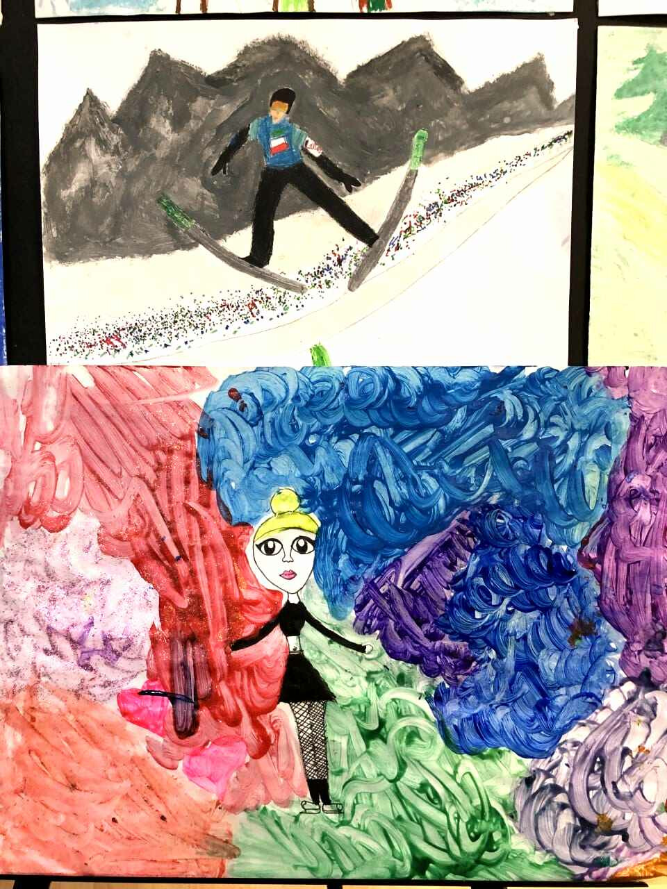 I ty możesz zostać Olimpijczykiem - prace z konkursu plastycznego