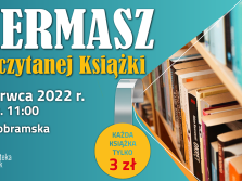 plakat informacyjny dot. Kiermaszu Przeczytanej Książki