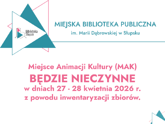 UWAGA - SKONTRUM! Biblioteka Główna i MAK będą nieczynne
