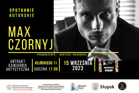 Spotkanie autorskie z Maxem Czornyjem w Kawiarni Artystycznej ANTRAKT