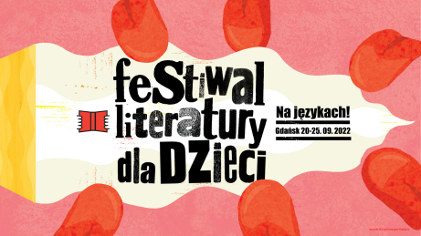 grafika dotycząca Festiwalu Literatury dla dzieci