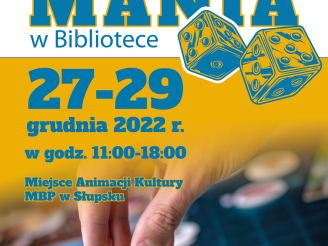 plakat zajawiający świąteczną plnaszomanię