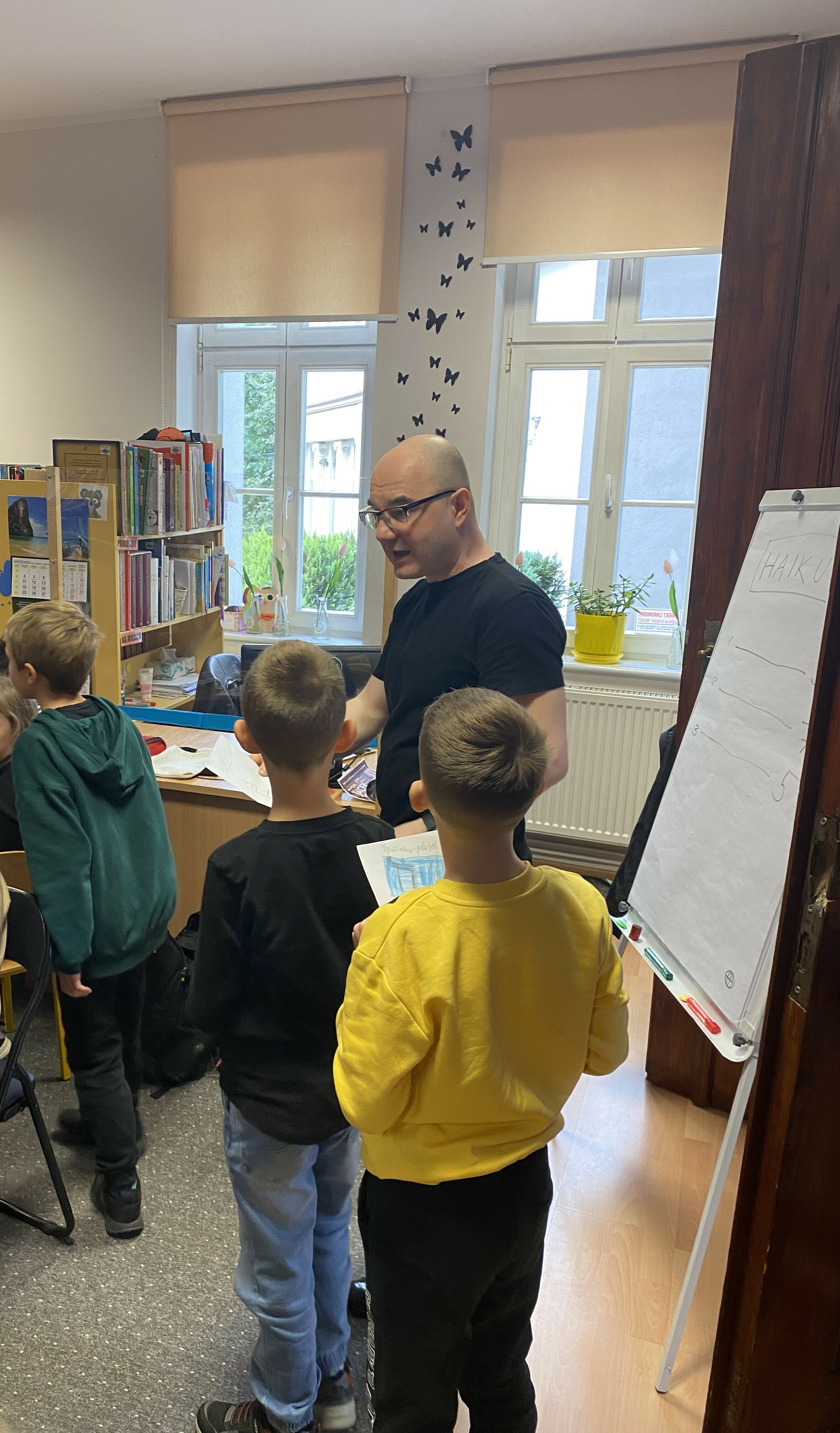 Daniel Odija i warsztaty dla dzieci z Haiku