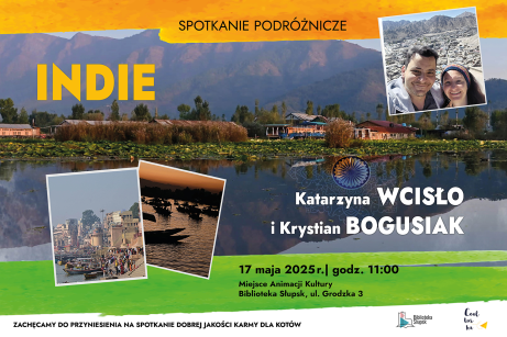 Indie - spotkanie podróżnicze - Katarzyna Wcisło i Krystian Bogusiak