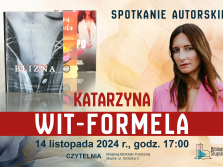 Spotkanie autorskie z Katarzyną Wit-Formelą