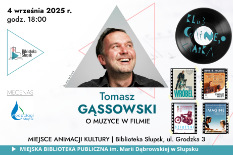 Spotkanie w Klubie Czarnego Krążka z Tomaszem Gąssowskim