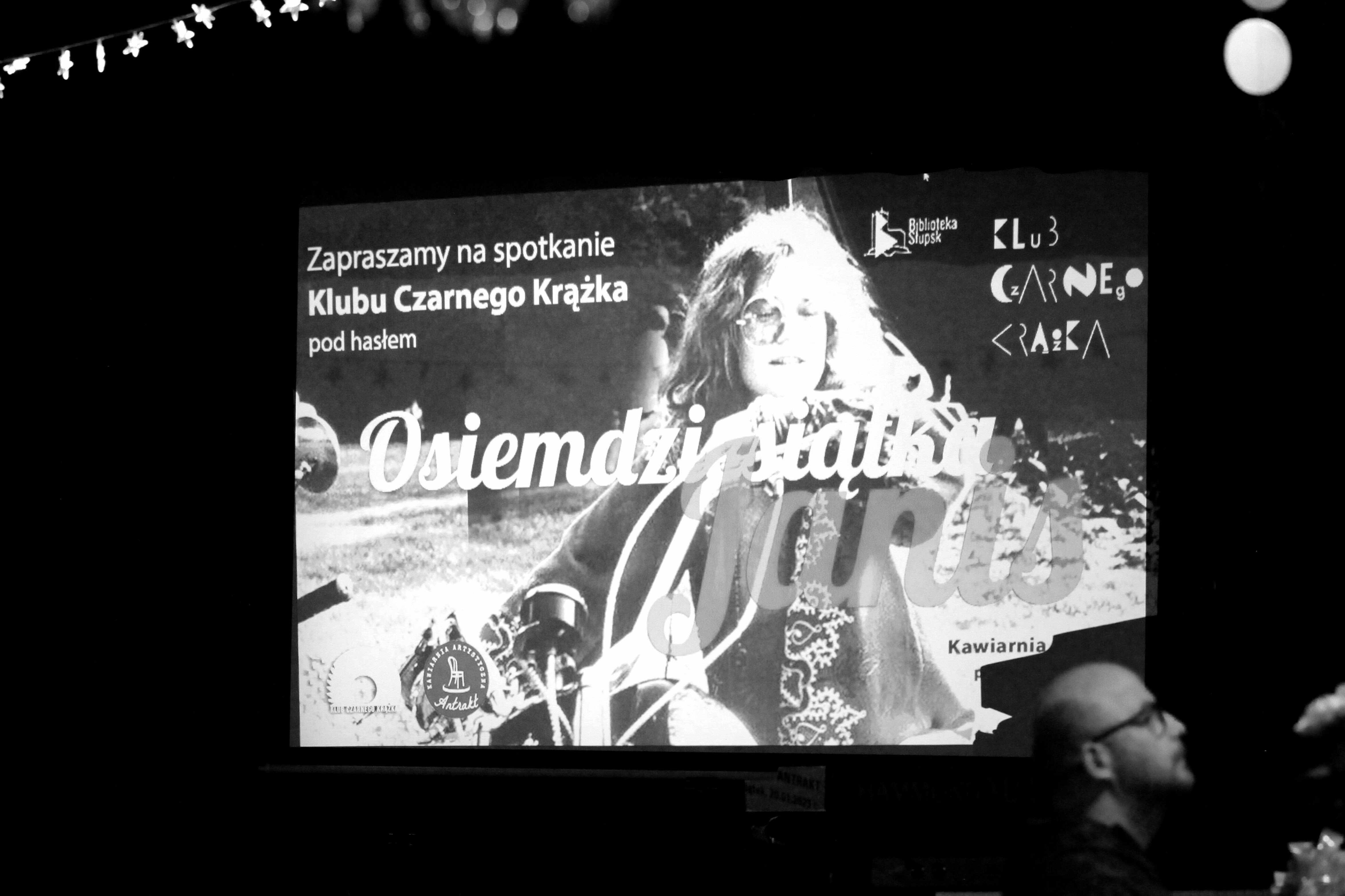Klub Czarnego Krążka w Kawiarni ANTRAKT