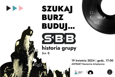 Szukaj – Burz – Buduj… historia grupy SBB (część pierwsza) w Klubie Czarnego Krążka