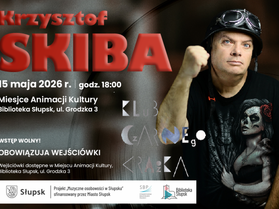 Tydzień Bibliotek 2026 - spotkanie z Krzysztofem Skibą
