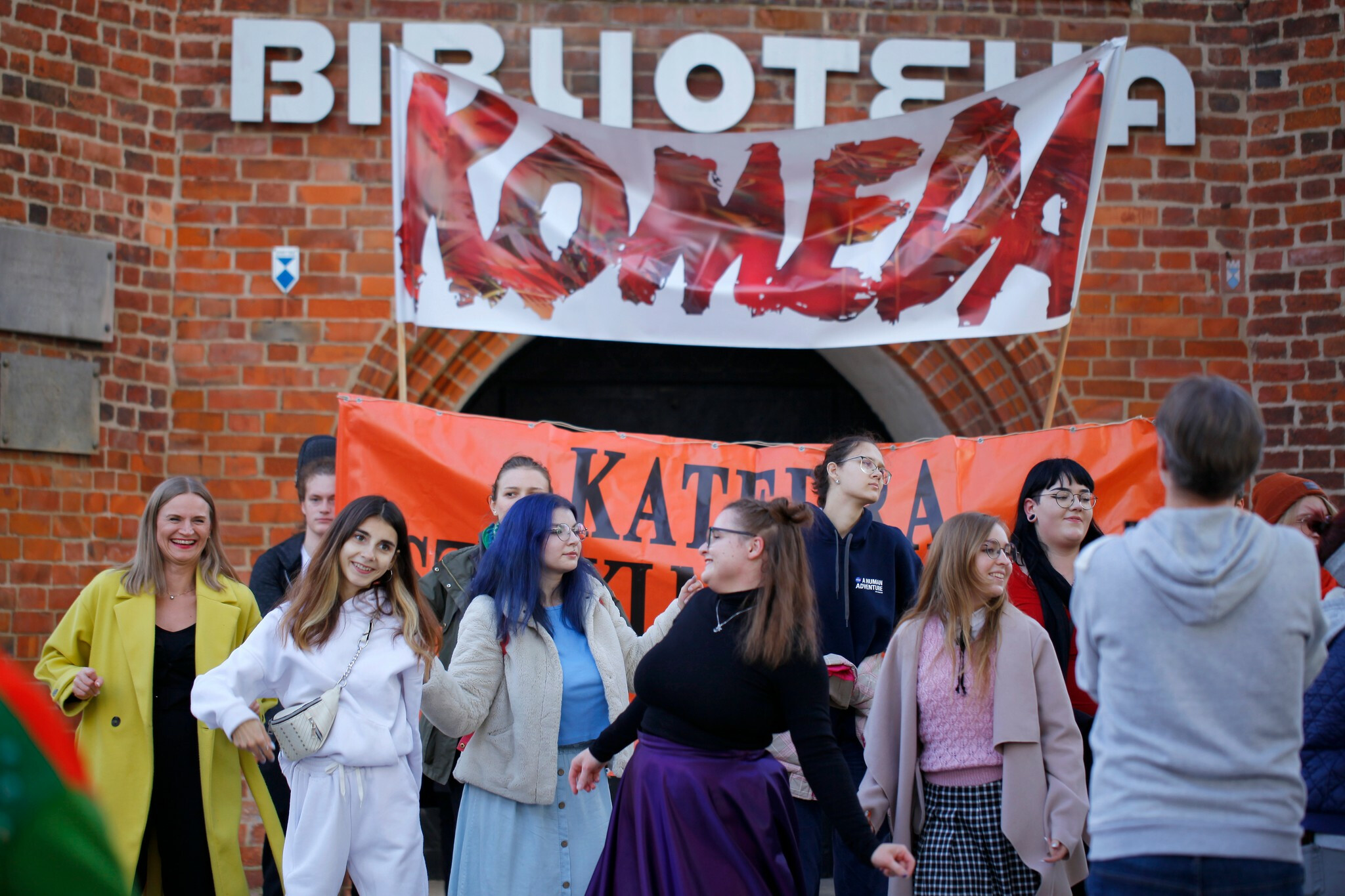 Inauguracja XVIII Komeda jazz Festival na dziedzińcu MBP 14.10.2022