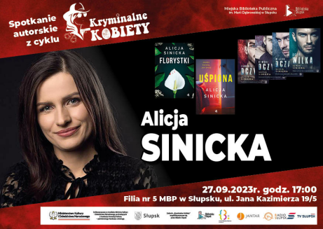 Spotkanie autorskie z Alicją SINICKĄ