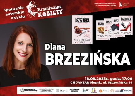 Spotkanie z Dianą BRZEZIŃSKĄ