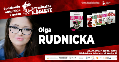 Spotkanie autorskie z Olgą Rudnicką