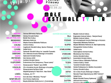 plakat informacyjny dot. Festiwalu filmowego i ty i ja