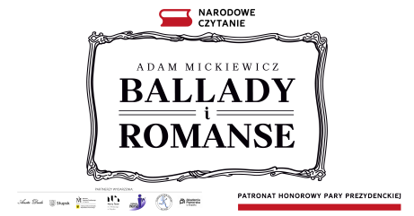 plakat informacyjny dot. Narodowego Czytania