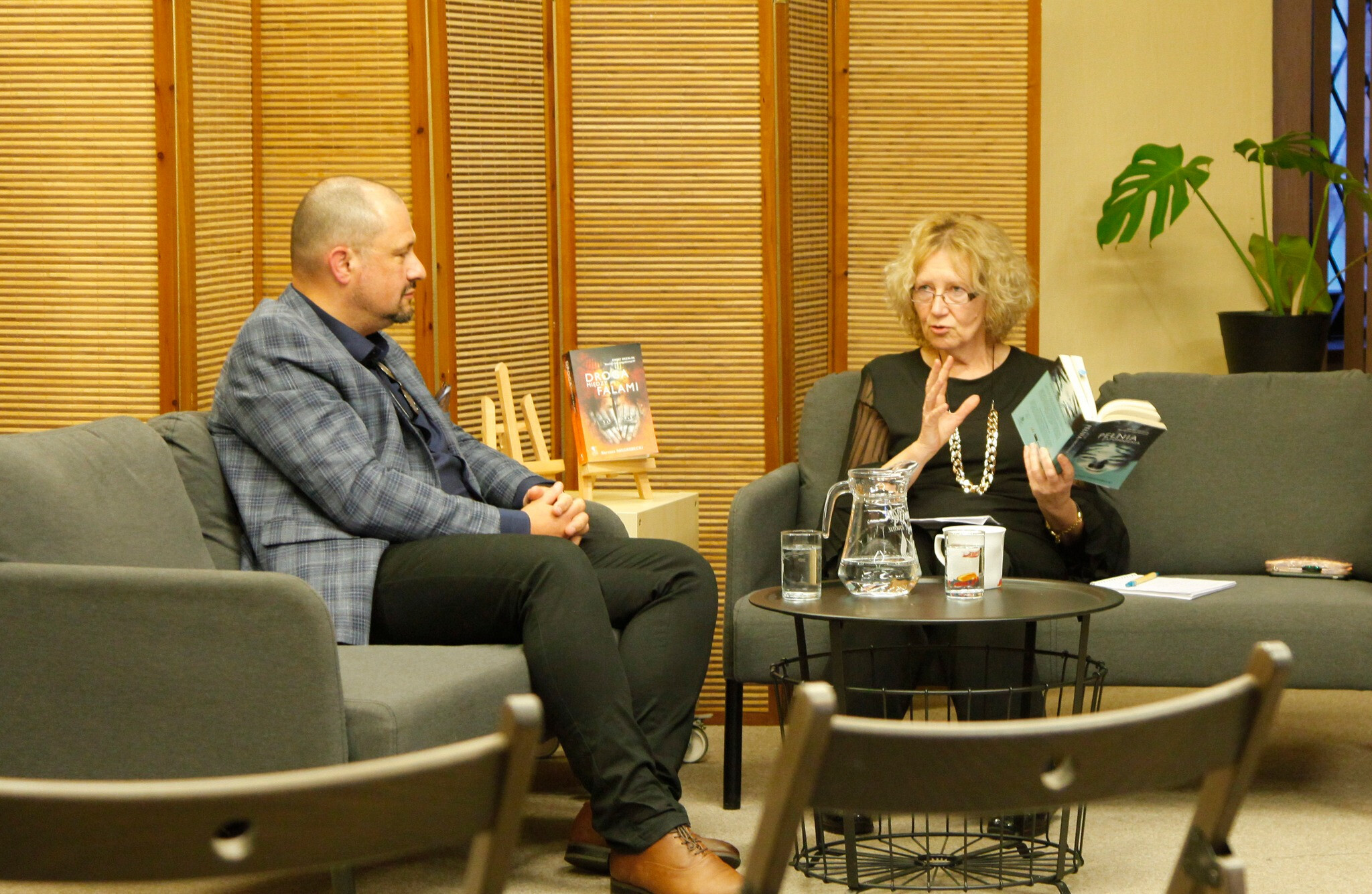 Spotkanie z Bartoszem Niegrebeckiem w MBP Słupsku 13.10.2022