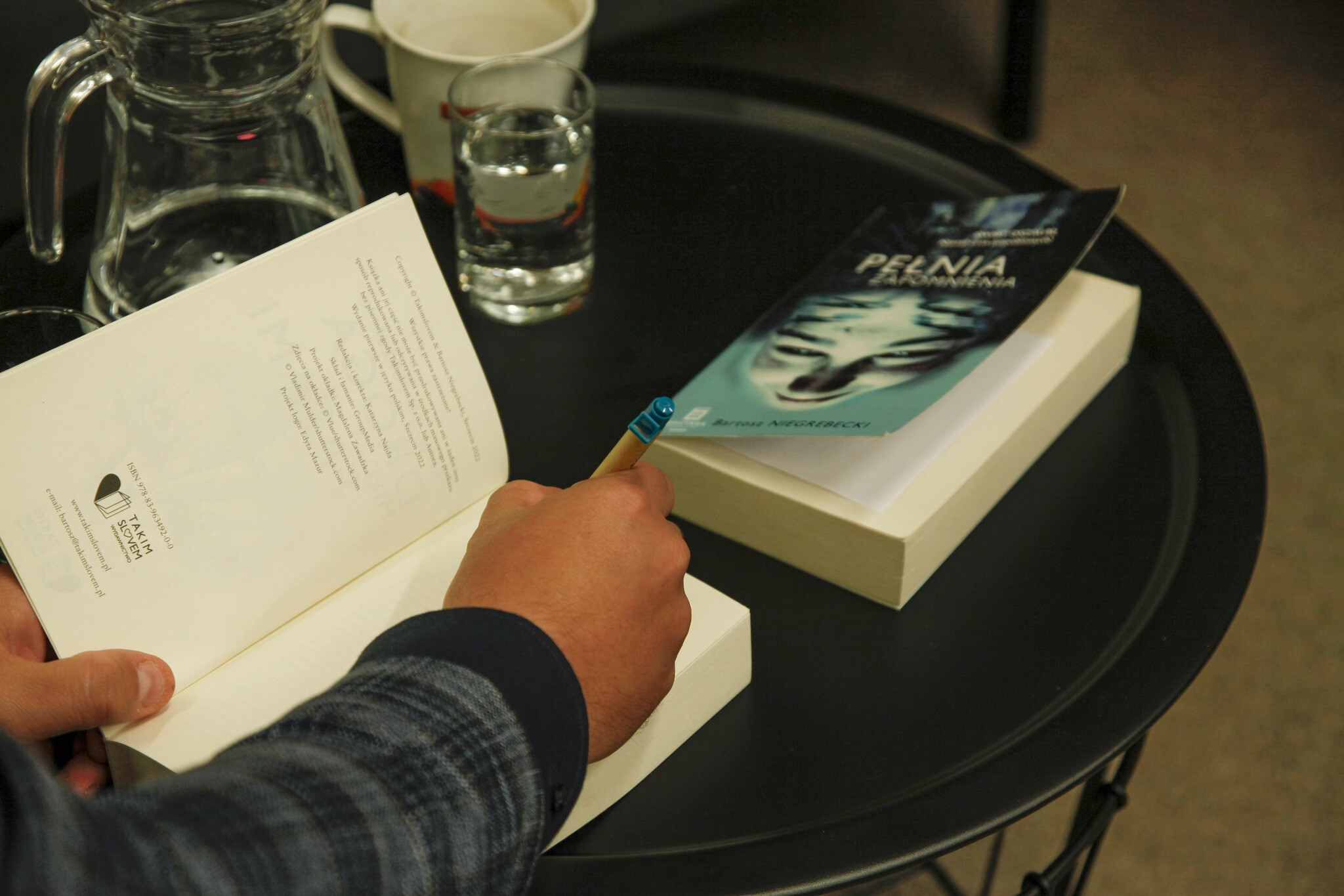 Spotkanie z Bartoszem Niegrebeckiem w MBP Słupsku 13.10.2022