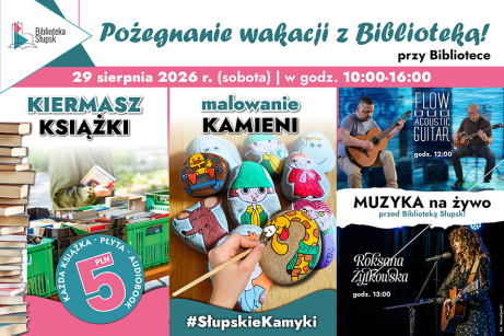 Pożegnanie wakacji z Biblioteką!