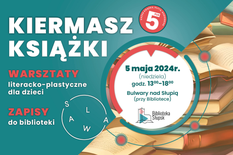Kiermasz Książki, warsztaty, zapisy do biblioteki, czyli 8. SALWA na Bulwarach!