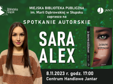 Spotkanie autorskie z SARĄ ALEX