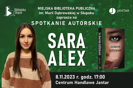 Spotkanie autorskie z SARĄ ALEX