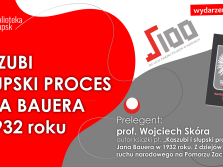 plakat informacyjny dot. spotkania z prof. Wojciechem Skórą