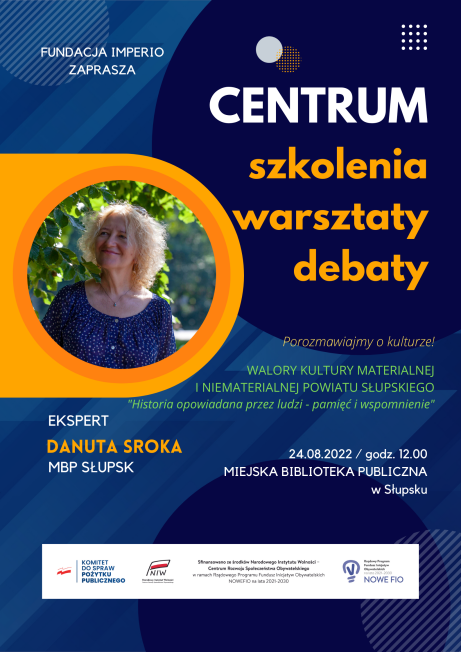 plakat informacyjny dot. szkolenia Centrum