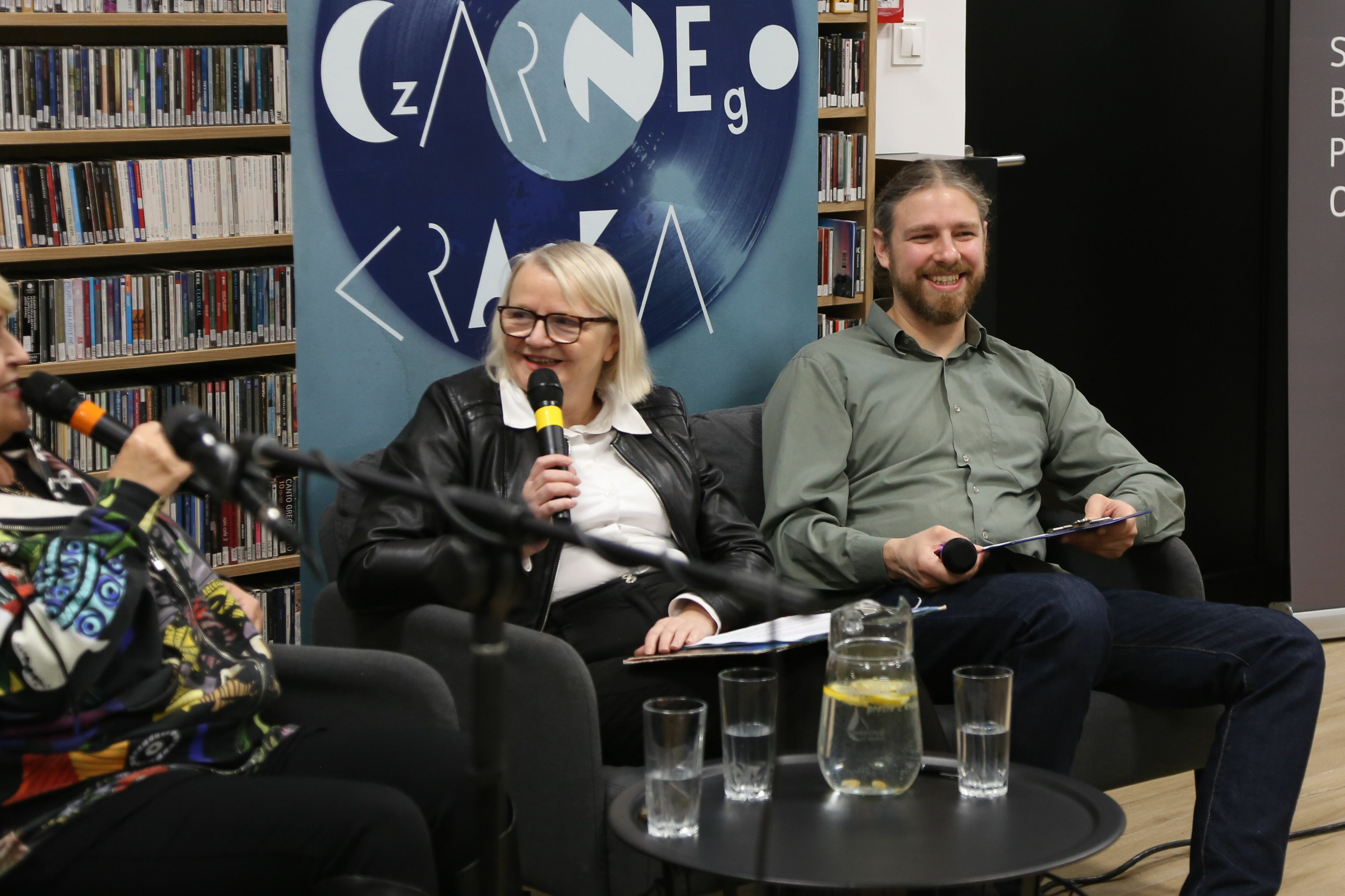 Spotkanie Klubu Czarnego Krążka z Krystyną Stańko