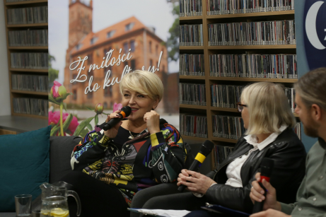 Spotkanie Klubu Czarnego Krążka z Krystyną Stańko