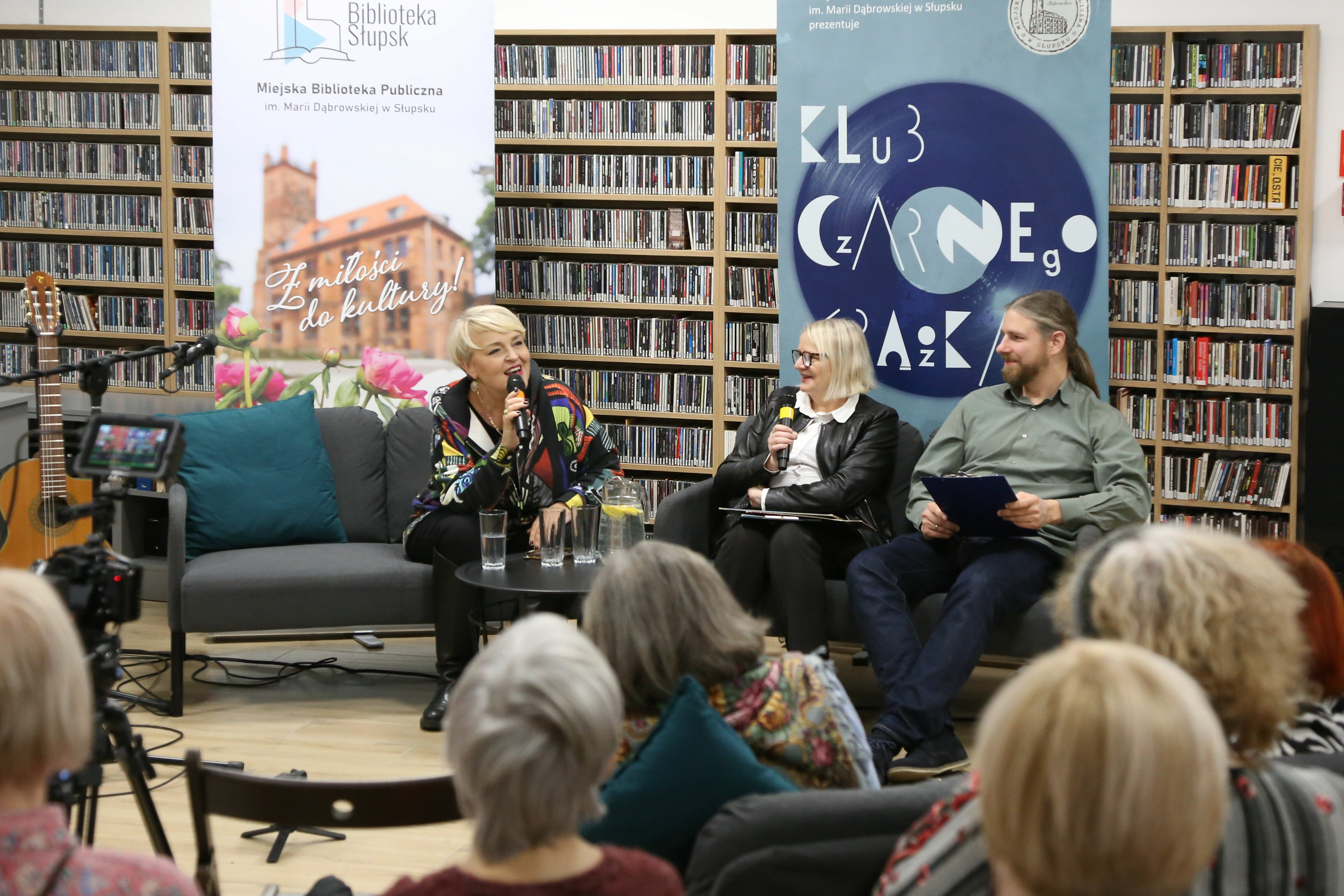 Spotkanie Klubu Czarnego Krążka z Krystyną Stańko