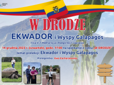 W DRODZE, Ekwador i Wyspy Galapagos (filia nr 7)