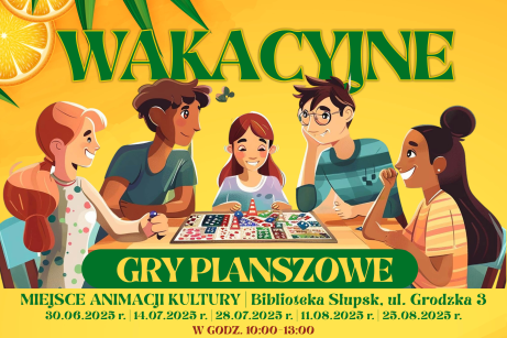 Wakacyjne GRY PLANSZOWE w MAK-u!