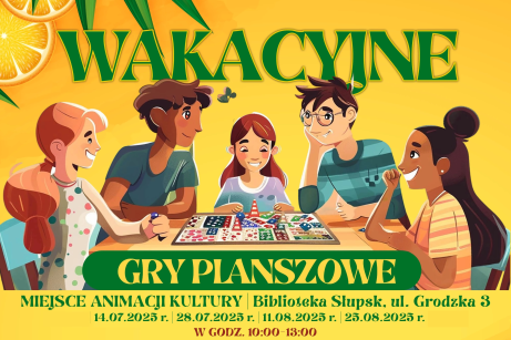 Wakacyjne GRY PLANSZOWE w MAK-u!