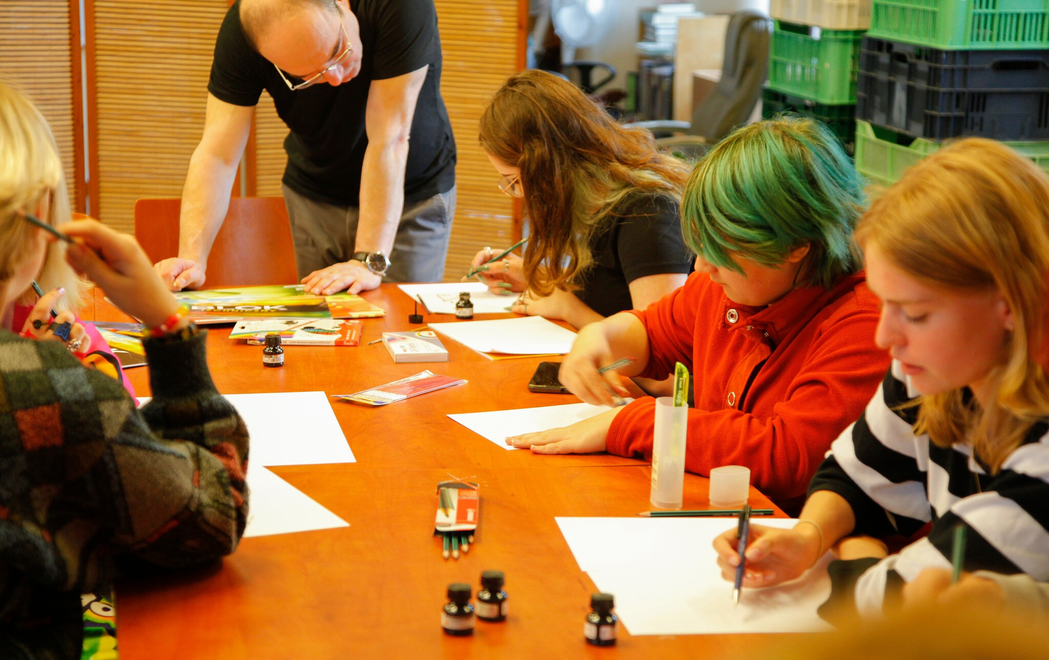 Kobieta - Słowo - Obraz - warsztaty komiksu w MBP w Słupsku 14-15.09.2022