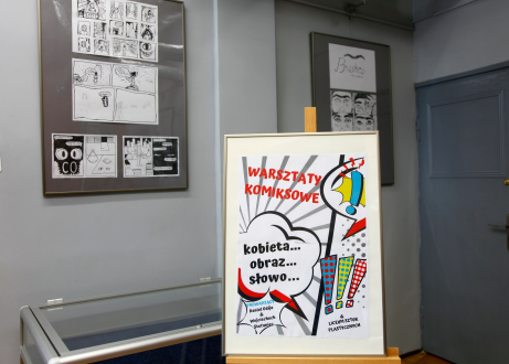 Kobieta - Słowo - Obraz - warsztaty komiksu w MBP w Słupsku 14-15.09.2022