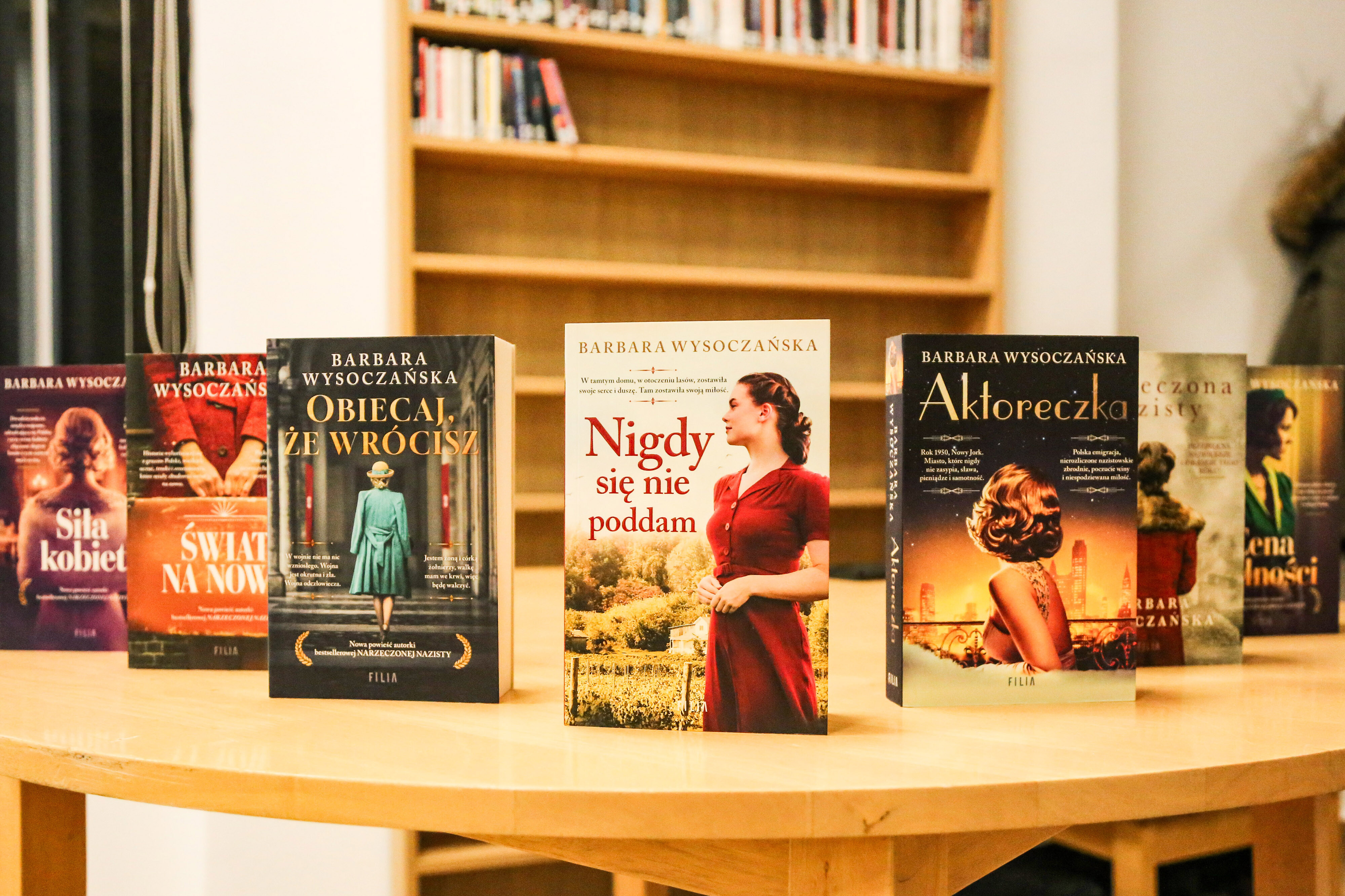 Spotkanie autorskie z Barbarą Wysoczańską