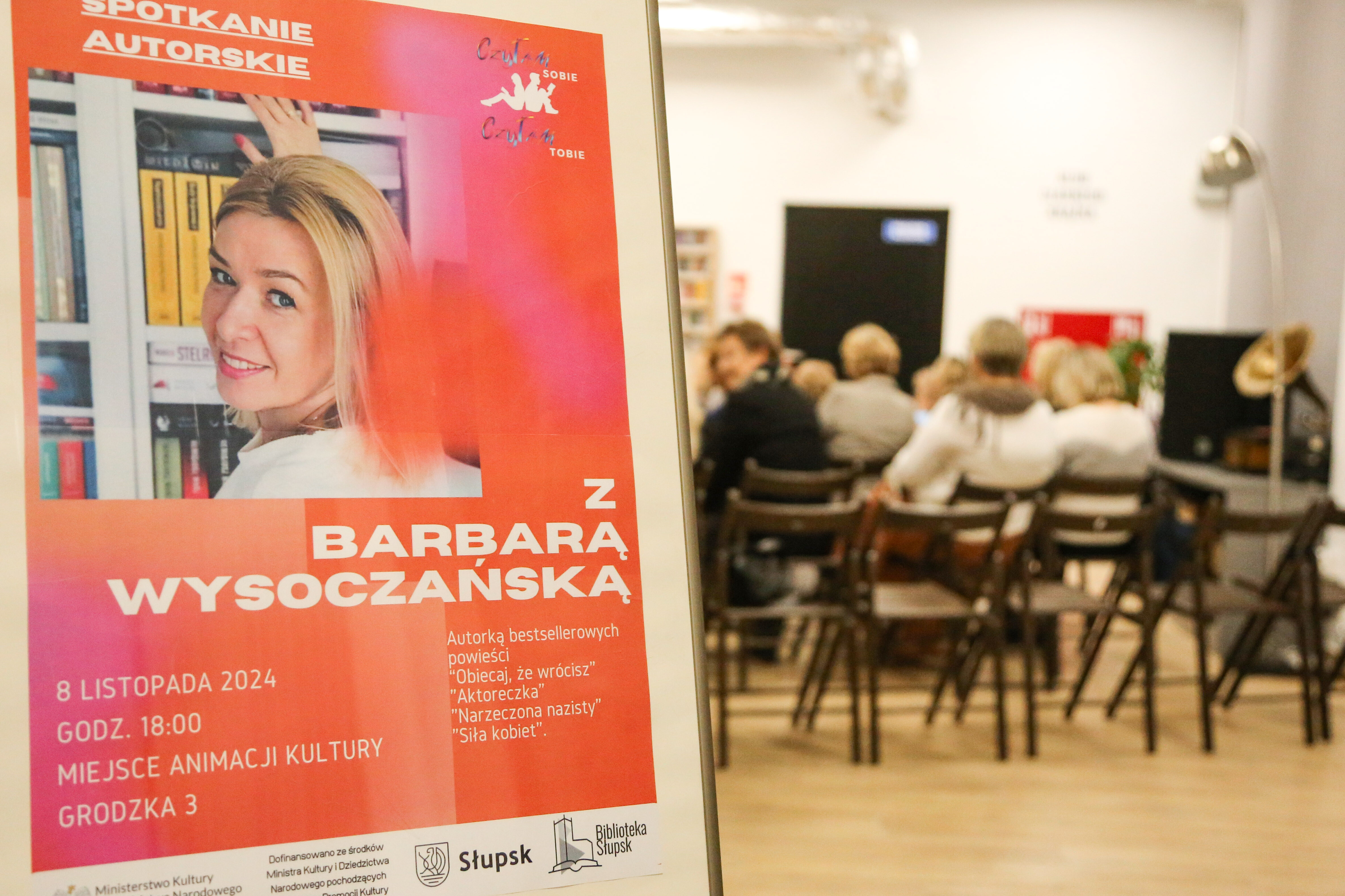 Spotkanie autorskie z Barbarą Wysoczańską